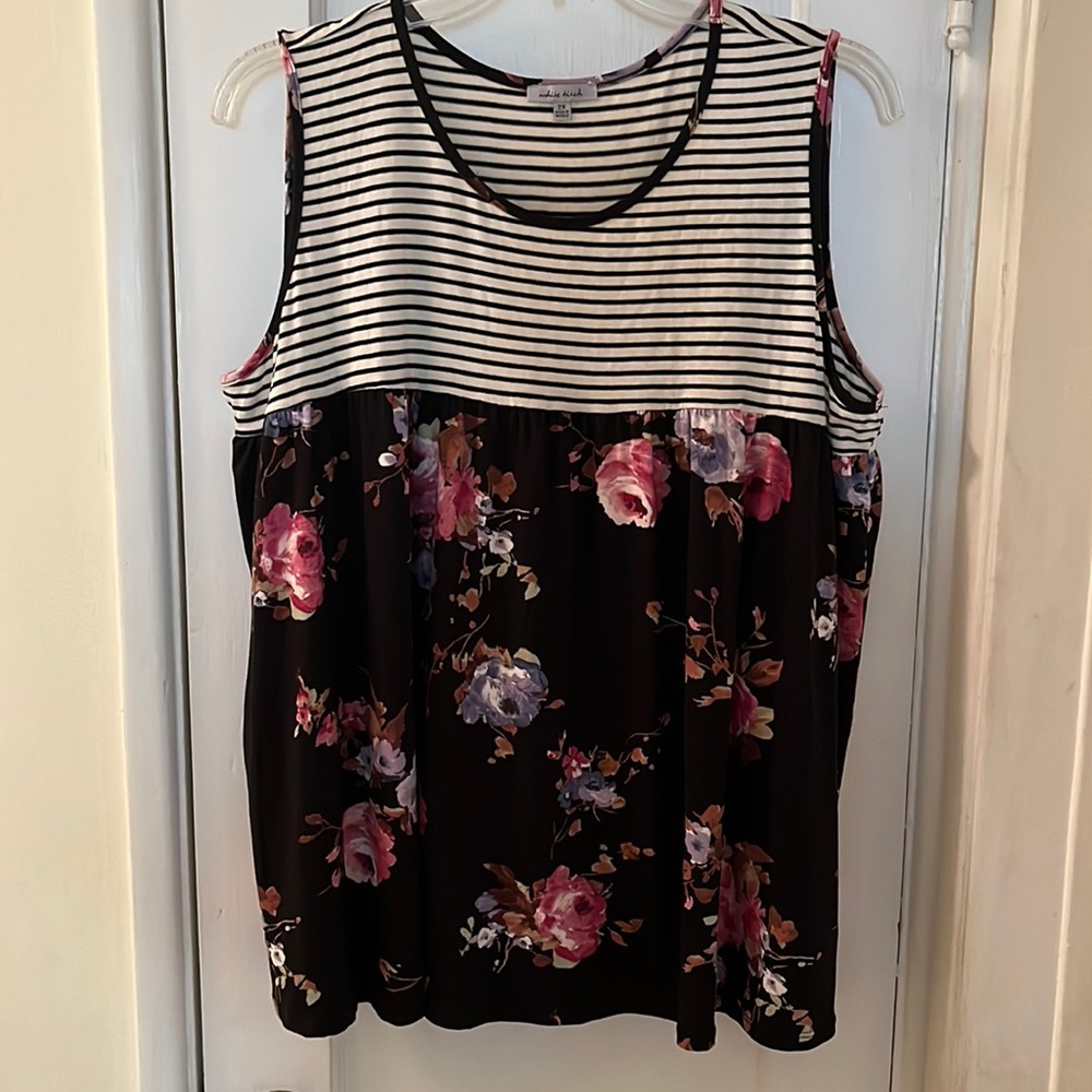 White Birch tank 2XL